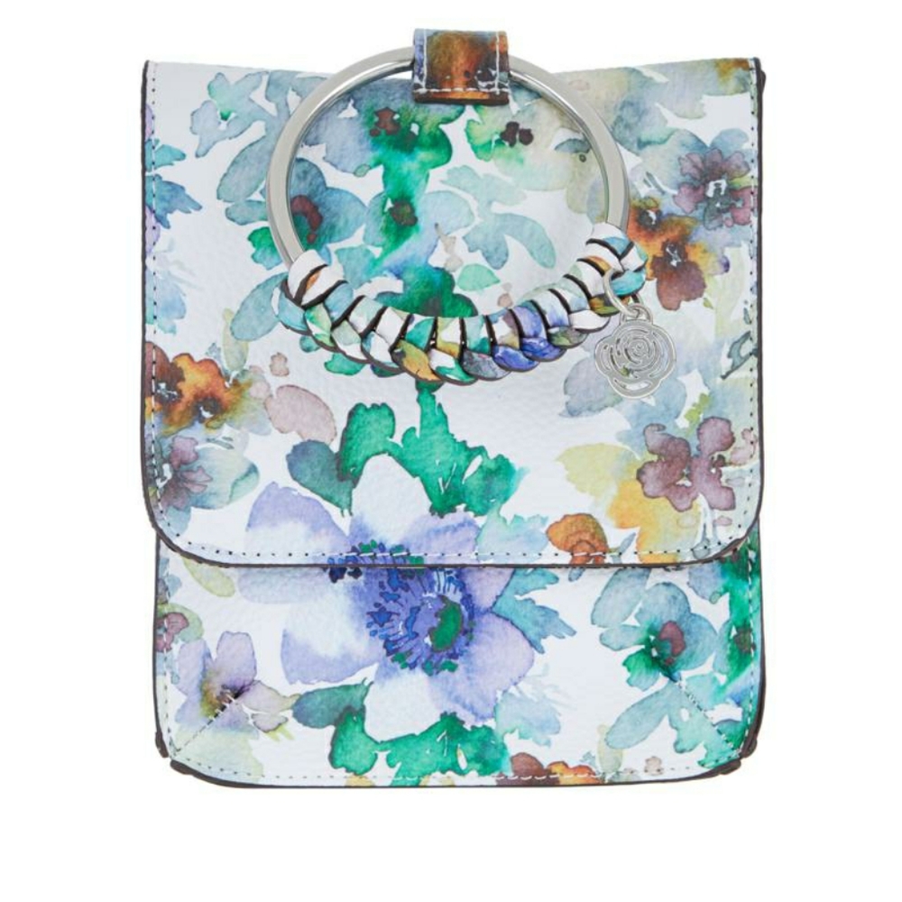 Carlos Santana Braided Ring Crossbody Bag